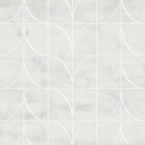 Corrente Mosaic – Bianco Carrara