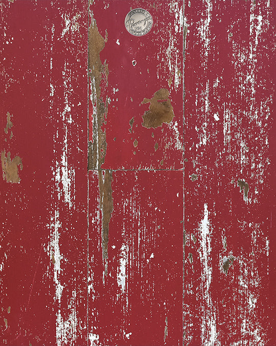 Ruby Red Weathered