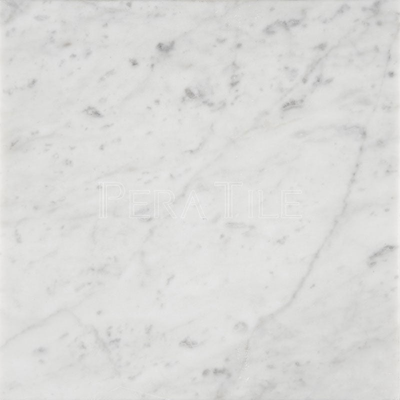 Bianco Carrara 12×12 Polished Marble Tile