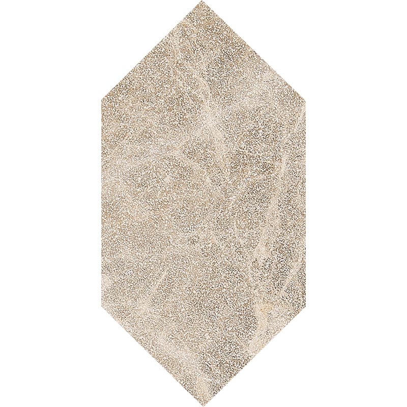 Paradise Leather Large Picket Marble Waterjet Decos 6x12