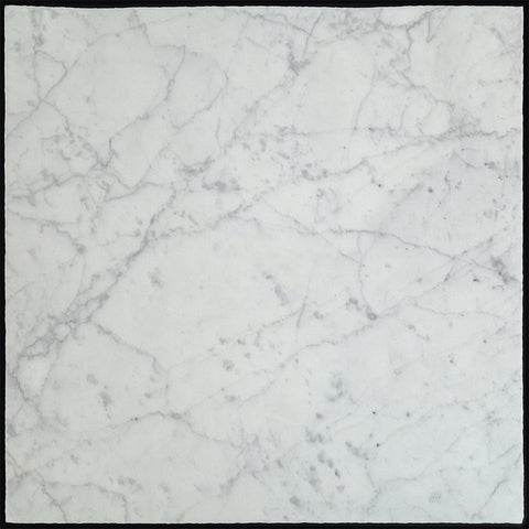 Castlerock White Carrara 18x18 Roman Finish