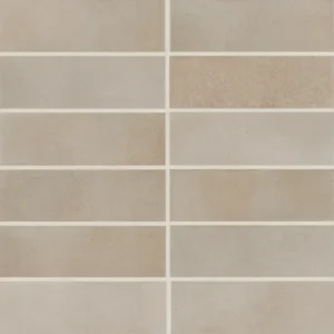 Celine 2" x 6" Matte Porcelain Floor & Wall Tile in Taupe