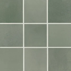 Celine 4" x 4" Matte Porcelain Floor & Wall Tile in Sage