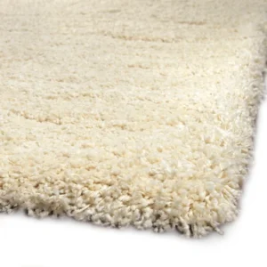 Fab Shag Rug - Ivory White