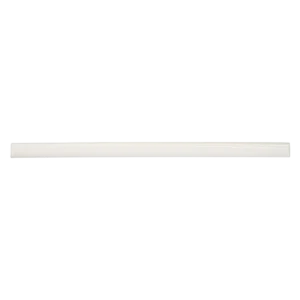 Marin 0.5" x 12" Jolly Miter Edge Ceramic Trim in Pearl White