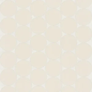 Marin 2" Penny Round Matte Porcelain Mosaic in Sand Dollar