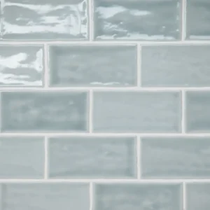 Marin 2.5" x 5" Ceramic Wall Tile in Misty Blue