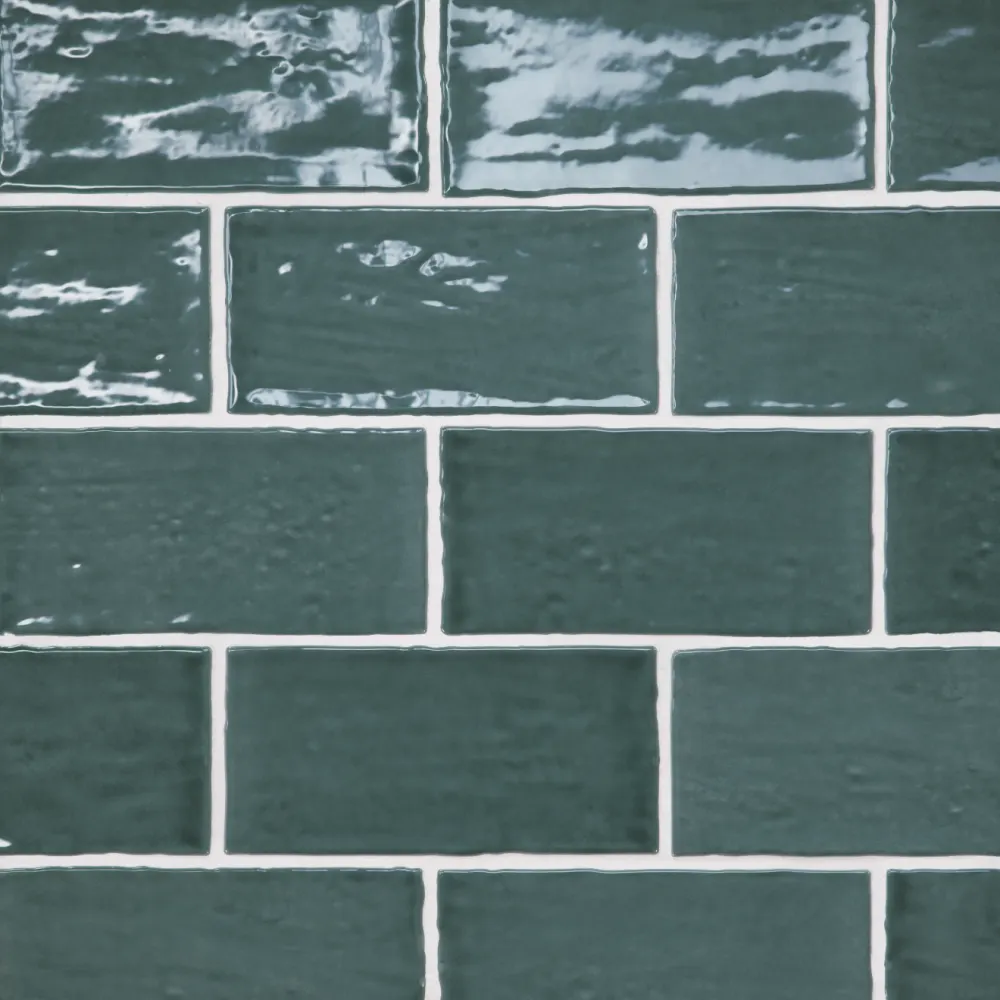 Marin 2.5" x 5" Ceramic Wall Tile in Ocean Teal