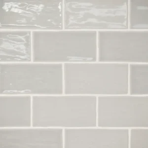 Marin 2.5" x 5" Ceramic Wall Tile in Pebble Gray