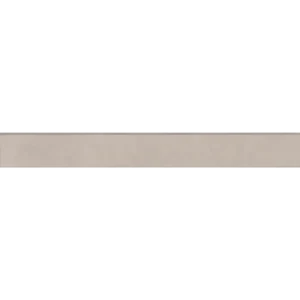 Sahara 3" x 24" Matte Bullnose Porcelain Tile in Grey