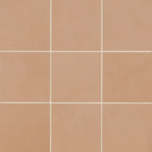 Sahara 4" x 4" Matte Porcelain Mosaic Tile in Cotto