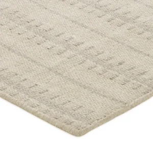 Ticking Stripe Rug - Pearl
