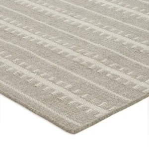 Ticking Stripe Rug - Shadow