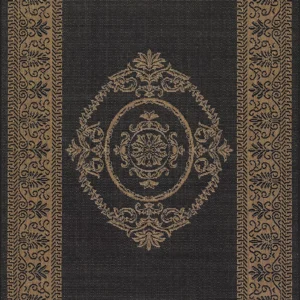 Recife Antique Medallion  Black-Cocoa