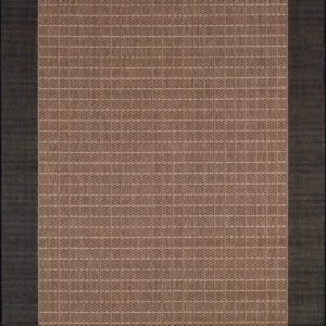 Recife Checkered Field  Cocoa-Black