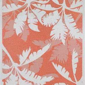 Monaco Coastal Flora  Ivory-Orange