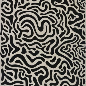 Castille Graffiti  Black-White