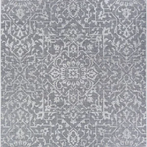 Monte Carlo Palmette  Grey-Ivory