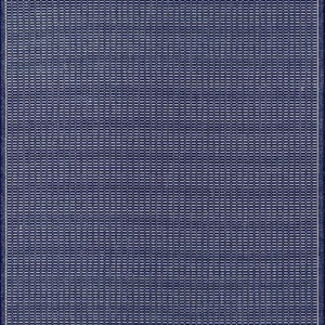Recife Saddle Stitch  Ivory-Indigo