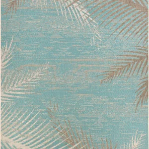 Monaco Tropical Palms  Aqua