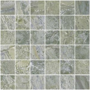 Green 2X2 Mosaic Matte
