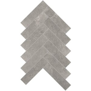 Grigio Herringbone Mosaic Matte