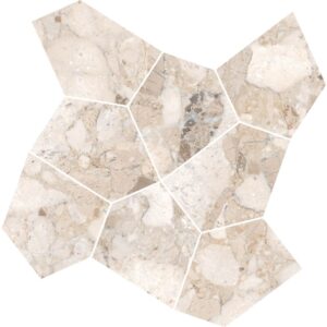 Beige Rock Mosaic Matte