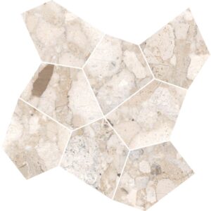 Beige Rock Mosaic Polished
