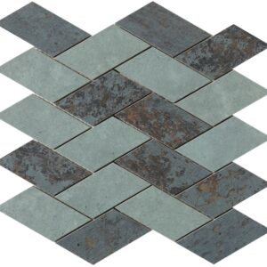 Bi-Color Herring Mosaic Matte