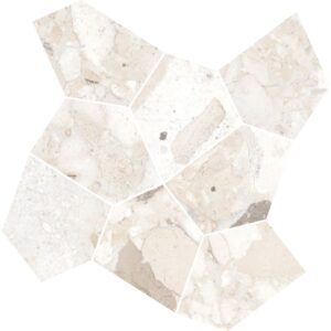 Ivory Rock Mosaic Matte