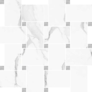 Statuario Basketweave Matte
