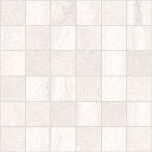 White 2X2 Mosaic Matte