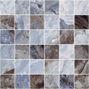 Mystic Ocean Matte Mosaic 12 x 12