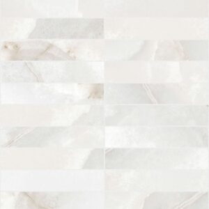 Reves Perle Matte Mosaico 1 x 6 12 x 12
