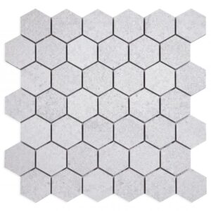 Grant Silver 2 x 2 Hexagon 12 x 12