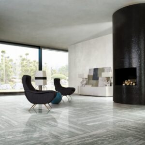 I-Travertini Grey Glossy 16 x 32