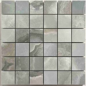 Reves Jade Matte Mosaic 2 x 2 12 x 12