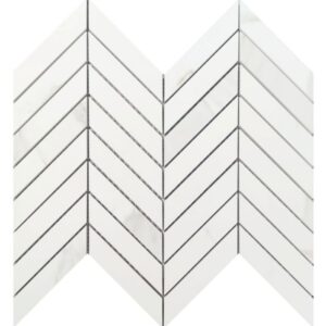 Prestigio Calacatta Soft Chevron 10 x 12