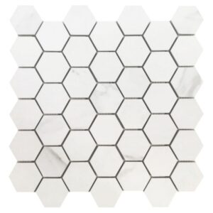 Prestigio Calacatta Soft Hexagon 12 x 12