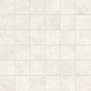 Untamed Wander White Mosaic 2 x 2 12 x 12